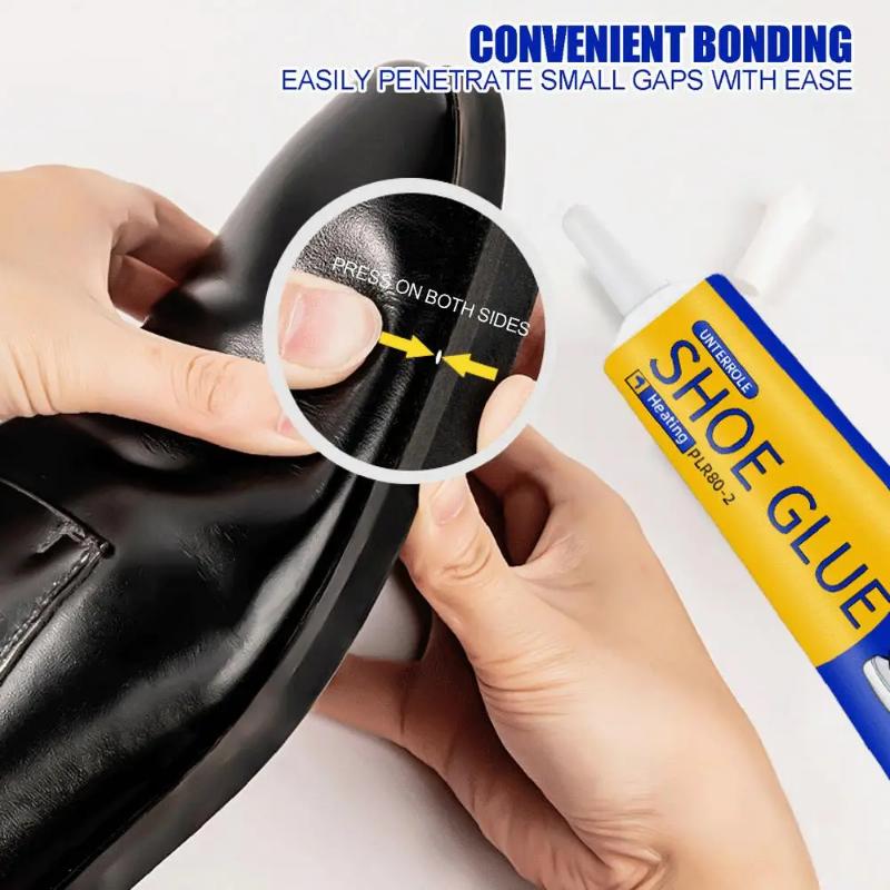 Schuhkleber Sohlenreparatur Reparaturkleber 60ml Robuster flexibler Sofort-Wasserdichter Schnelltrocknender Schuhkleber Reparaturkleber Wanderschuhe