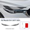 TPU Car Headlight Protective Film For Mazda CX-5 2017 2018 2019 2020 2021 Transport Smoke Anti-Scratch Auto External Accessories