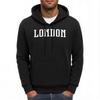 London England Letter Printing Men Hoody Pocket Hip Hop Hoodies Casual Loose Unisex Pullovers Autumn Fleece Man Streetwear