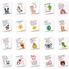 50 Motivational Text To Encourage Workplace Migrant Workers, Inspirational Cards, Positive Attitude, Positive Energy Quotation Cards