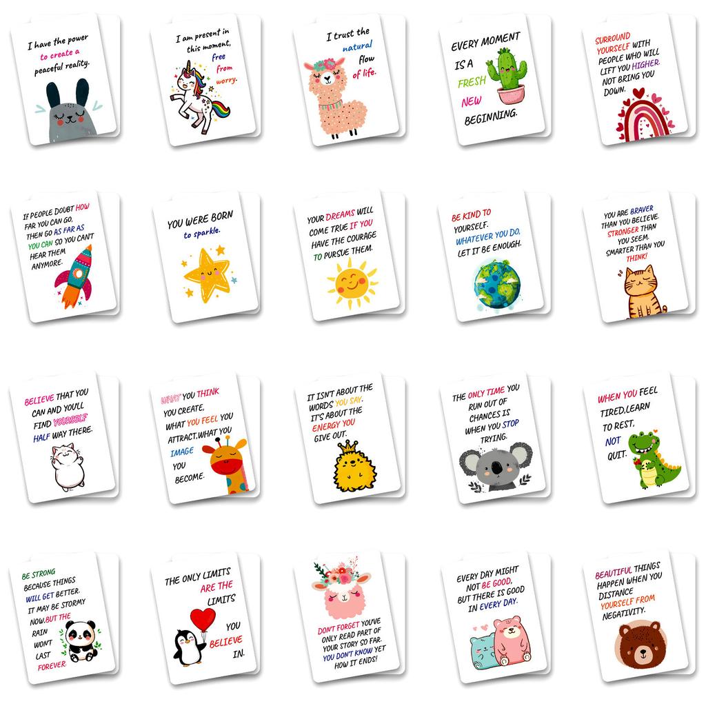 50 Motivational Text To Encourage Workplace Migrant Workers, Inspirational Cards, Positive Attitude, Positive Energy Quotation Cards