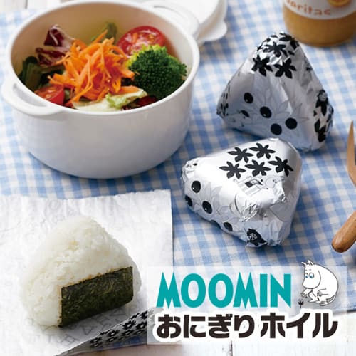 Toyo Aluminum Echo Products Co., Ltd. MOOMIN Onigiri Foil, 1 Roll, Silver, 20cm X 3.6m