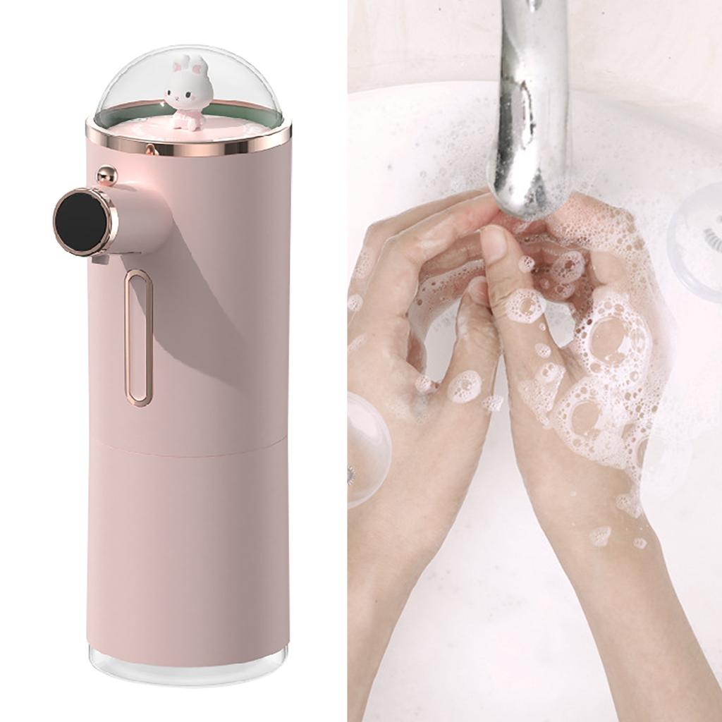 Automatic Foam Soap Dispenser Cute Intelligent Infrared Sensor Waterproof Rechargeable Touchless