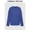 UR2026 Women's Casual Crew Neck Knitted Sweater