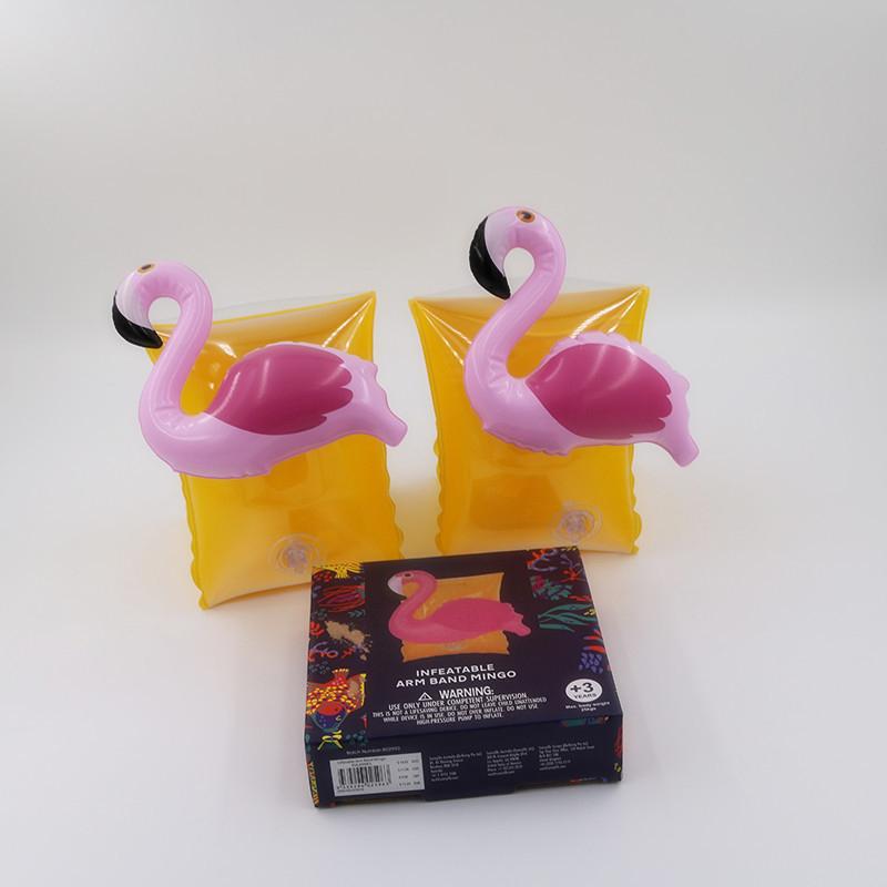 Kids Portable Cute Cartoon Shape Inflatable Swimming Arm Ring Sleeve