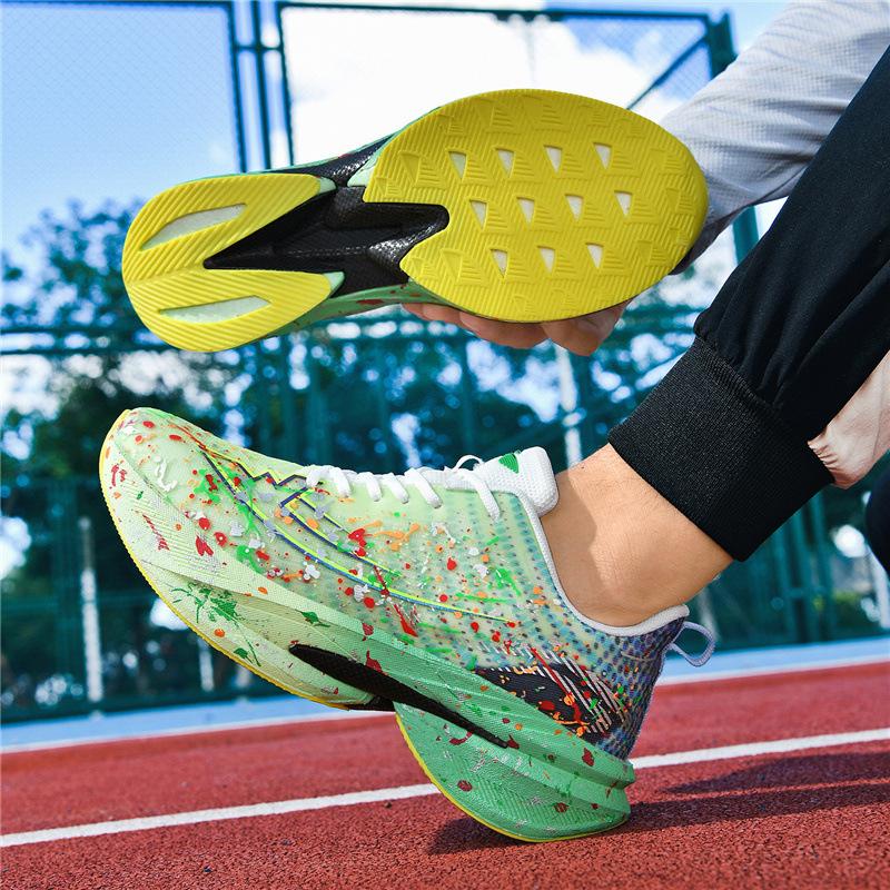 Chitu 9pro boys carbon board running shoes ultra-light shock absorption children's professional physical test running sports shoes for primary school