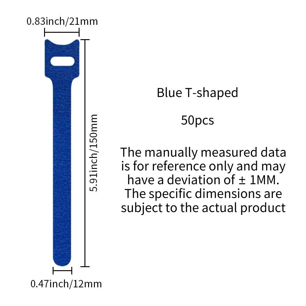 50/100pcs Reusable Adjustable Non-Slip Nylon Plant Ties with Hook and Loop Fasteners, Ideal for Gardening Applications