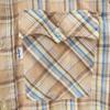 Levi's 70s 80s Made in USA Vintage Check Pattern Long sleeve shirt S Men's Used