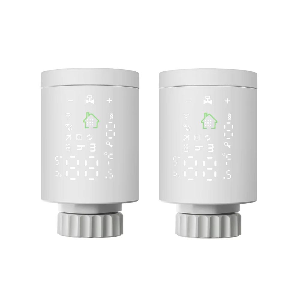 Intelligent Thermostat Radiator Tuya Zigbee Wifi APP Connect Thermostat Valve Controller Support Alexa Google for Home Assistant