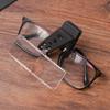 1.5X/2.5X/3.5X Magnifying Glass Optical Instruments Folding Clip On Eyeglass