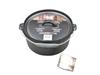 3L CAST IRON HUNTING POT with LID, SOLID, FOR CAMPFIRE, GRILL