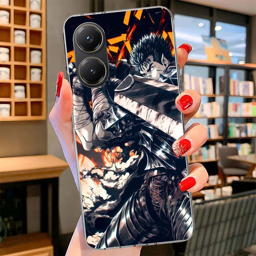 G-Guts B-Berserks Anime Phone Case For Xiaomi Poco F7 Ultra X7 X6 X5 Pro M7 Redmi 15C 15 13C 13 12C 12 10C 10 9A 9C 9T 9 Shell P