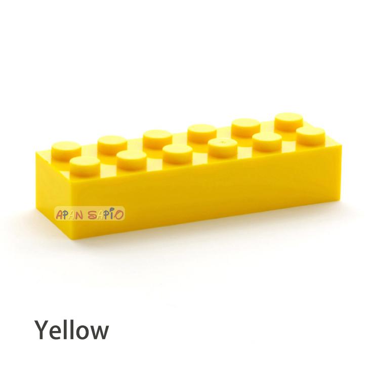 100 pièces 2x6 Points Briques de Construction DIY Figures Épaisses Briques Éducatives Créatives Taille Compatible Avec 2456 Jouets en Plastique pour Enfants