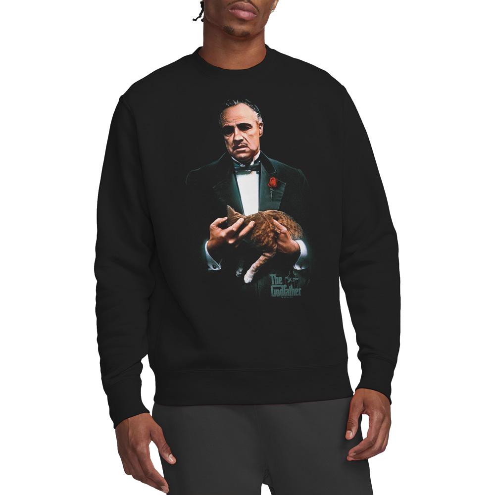 The Godfather Unisex Adult Painted Poster Sweatshirt