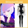 Costume Cosplay Lucy di Cyberpunk Edgerunners Perfetto Per Festival Anime E Spettacoli Scolastici