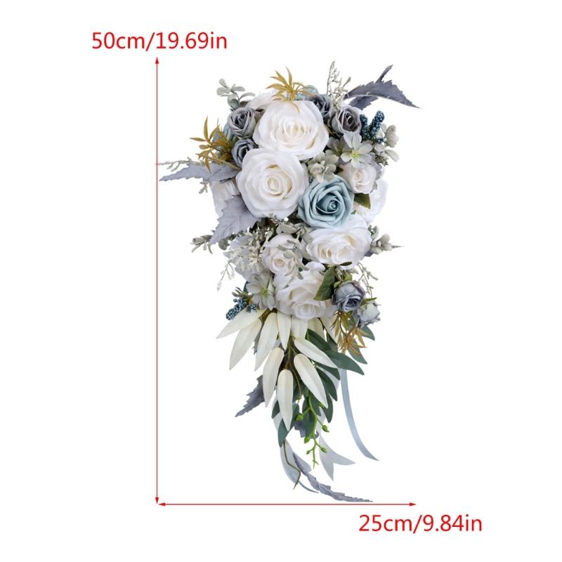 Artificial Flower Bridal Bouquets for Wedding Decorations Ceremony, Anniversary
