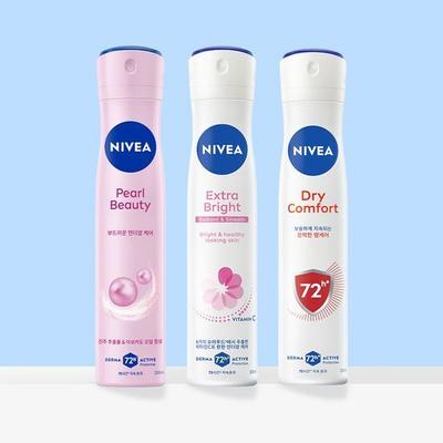 Dezodorant w sprayu 200 ml (Suchy/Jasny/Perłowy i Piękno) Wybierz 1 z 3