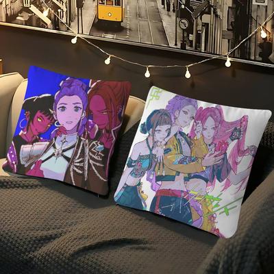 KPop Demon Hunters Personalized Pillow Dust Cover Bedroom Kids Party Decoration Pillowcase Birthday Children Gift