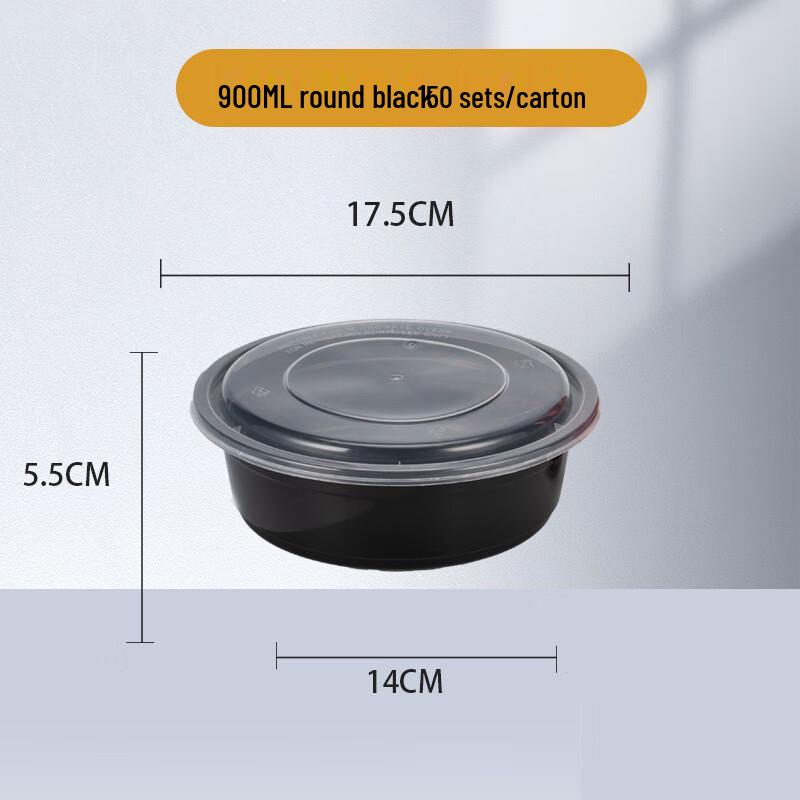 

COFLYEE Disposable Food Takeout Containers 900ml