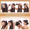 3 Pezzi Bastoncino Arricciacapelli Senza Calore Fascia per Capelli Donna Arricciacapelli per Dormire Durante la Notte Strumento per lo Styling Capelli Medi Lunghi Pigri Arricciacapelli a Rullo