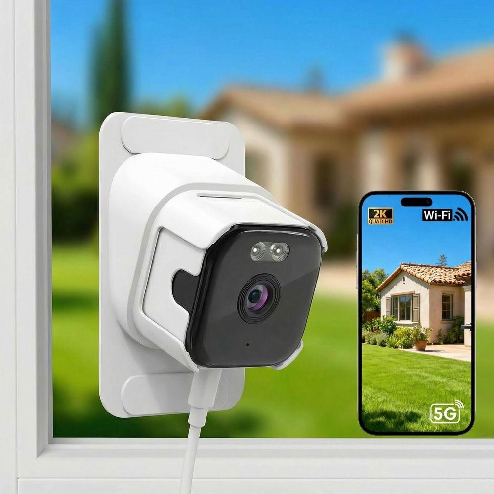 Smart 2K WiFi Window Camera Motion Detection Indoor Surveillance Camera Security Monitor