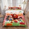 3pcs Wreck It Ralph 2 Design Printed Bedding Set, Soft and Comfortable Quilt Cover for Bedroom, Guest Room (1 Duvet Cover + 2 Pillowcases, Pillow