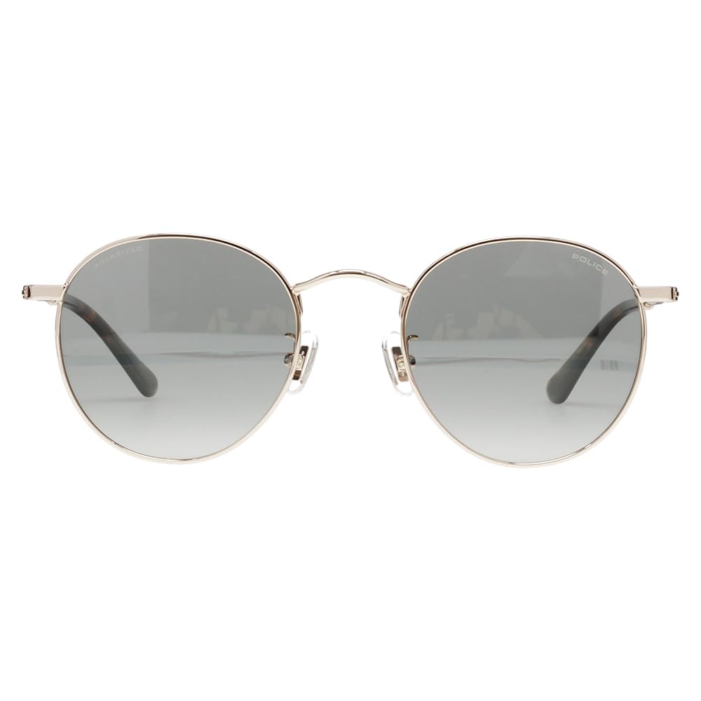 POLICE Sunglasses SPLM36J300P50ORIGINSLITE Origins Light 2024 Model Metal Light Color Round Japan Model Polarized Lens Polaroid