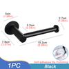Toilet Paper Holder Wall Mounted Towel Holder For Kitchen Stainless Steel Cabinet Paper Roll Storage Hanger Bathroom Accessories