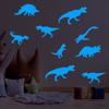 Glowing Wall Stickers Waterproof Self-Adhesive PVC Decals Glow In The Dark Wall Stickers for Bedroom Playroom Nursery Living Room Easy