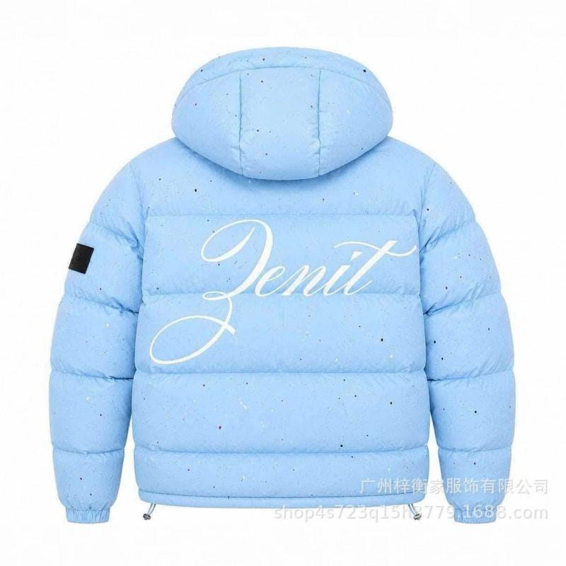 Y2K Loose Fit Hooded Zip-Up Puffer Jacket Unisex Casual All-Match Winter Coat