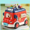 Educational Toy Kids School Bus Electric Moving Toy For Toddlers And Baby Learning