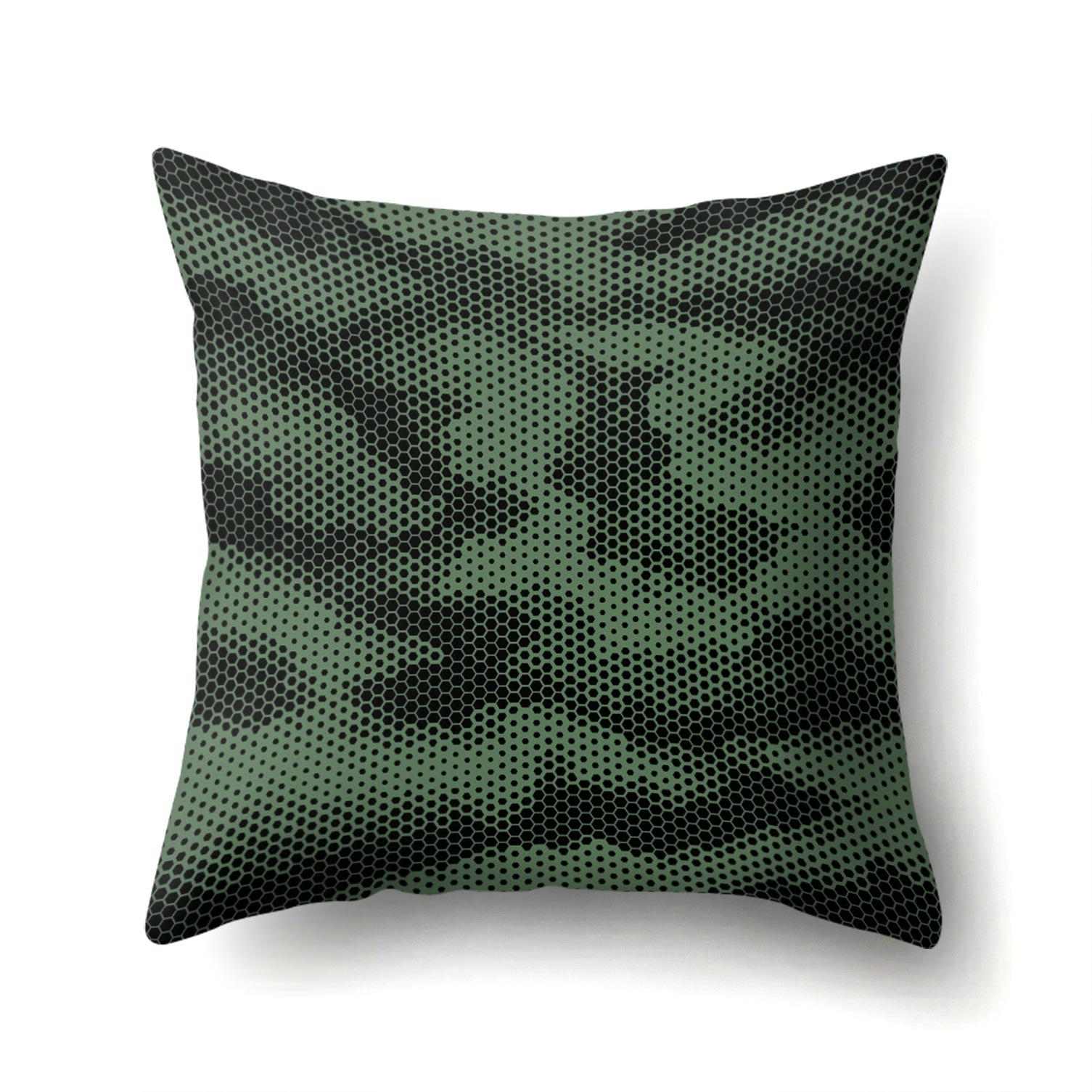 

Офисная подушка Наволочка Красочный волнистый камуфляж Подушка для поясницы Креативная наволочка для дома и дивана 45*45cm