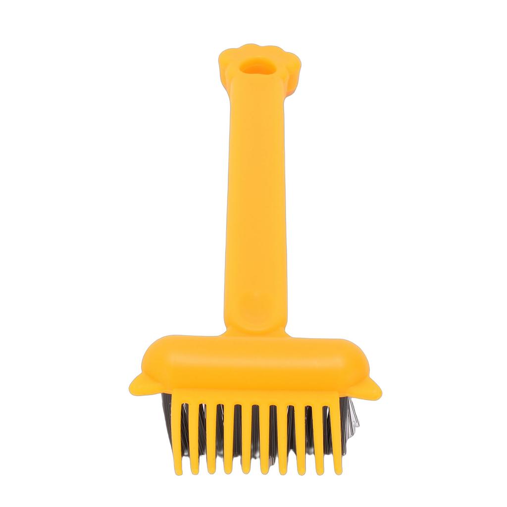 2 In 1 Comb Cleaning Brush Dual Sided Hair Cleaning Tool for Pet Hair Keyboard Gaps Cleaning