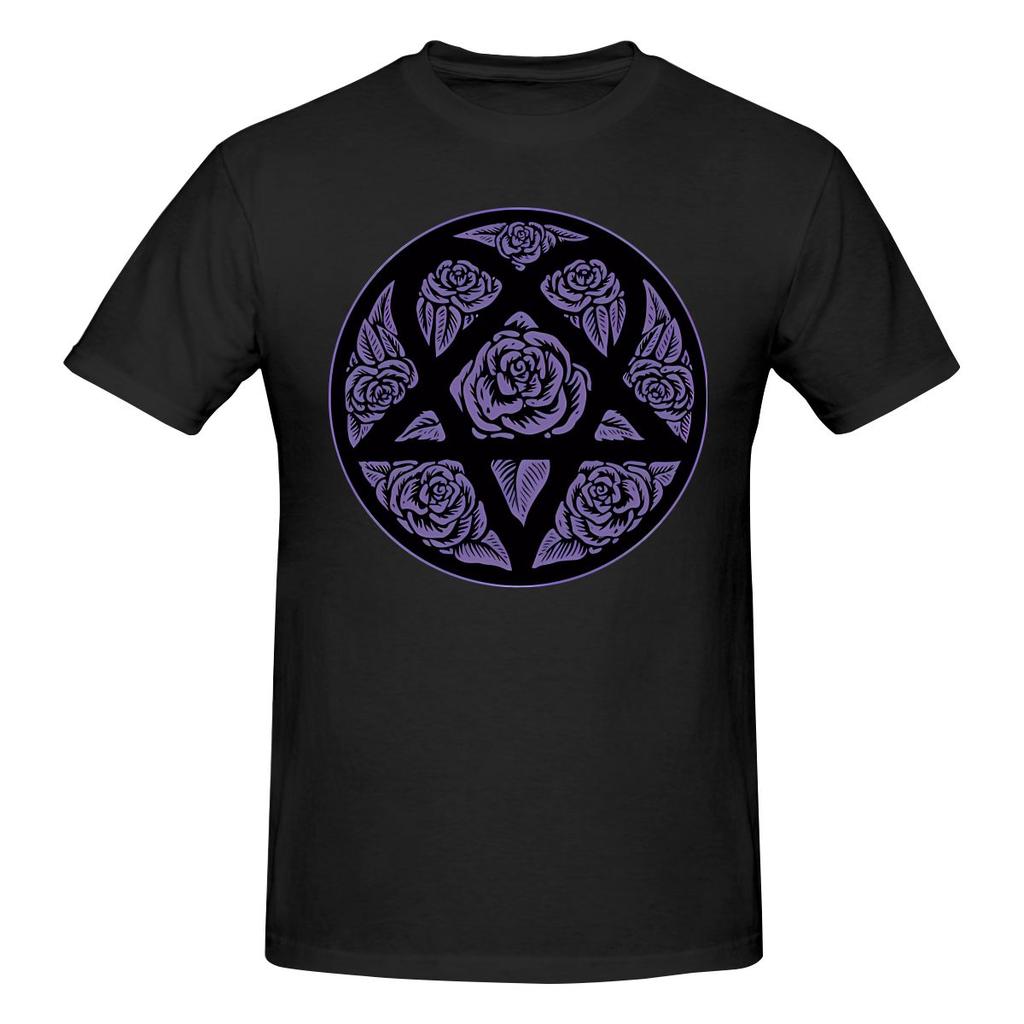 Heartagram S Purple Him Band Poster Ville Valo Lightweight Tshirt Sweetcool Girlish Feeling Durable Basic Tee