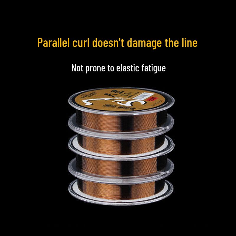 Weihai 50m High-Tensile Nylon Fishing Line for Pole and Casting Rods