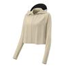 Women's Lightweight Breathable UV Protection Jacket with Hood Long Sleeve Loose Fit Sun Protection Cycling Outerwear
