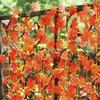 Artificial Maple Leaves Rattan Wall Hanging Garland Vine Fake Plants Maple Foliage Leaf Christmas Thanksgiving Autumn Decoration