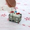5pcs Miniature Milk Bottles Set for Dollhouse Kitchen Dining Room and Restaurant Scene Display Decors 1/12 Scale