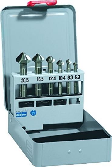 SET SVASATORI IN HSS TIAIN 6,3-25 MM 90 GRADI EXACT 5 PZ | Paride - Foto 5