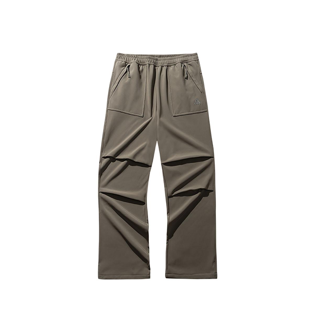 

Anta Earth Shell 2.0 Outdoor Series Solid Color Mid-Rise Comfortable Breathable Versatile Straight-Leg Sports Pants Women bottoms Bronze 962516503-1 2XL