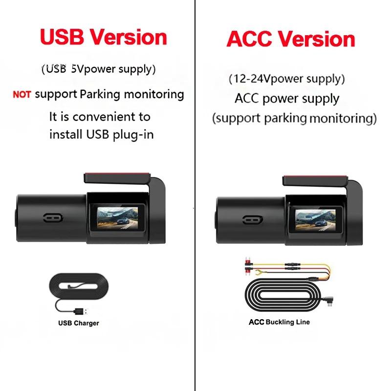 Brand New High-definition Dashcam with Wireless WiFi and Smartphone Connectivity, Featuring Night Vision
