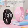 With Running Pedometer Kids Smart Silicone Wristband LED Digital Electronic Watch  Students
