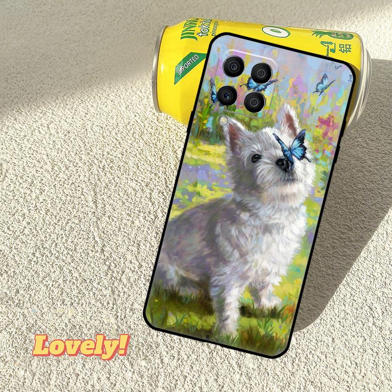 Westie Dog Case For Samsung Galaxy M53 M16 M11 M21 M31 M35 M12 M13 M14 M15 M36 M56 M32 M52 M55 M34 M54