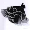Valentine's Day 3D Ruffled Mesh Lace Flower Bouquet Wrap