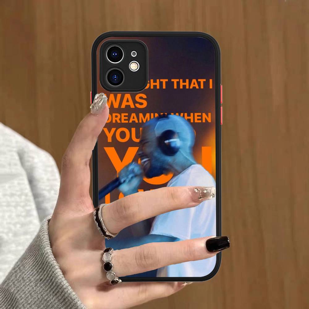 Singer F-Frank O-Ocean Silicone Matte Phone Case For Iphone 13 14 15 16 Pro Max 11 12 X Xs Max Soft Cover