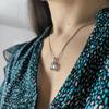 Серебряная подвеска с топазом 4.2ct (2207153)