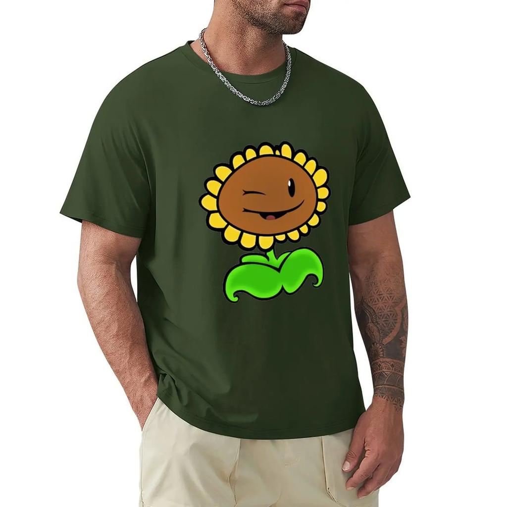 Sunflower PVZ TShirt plus size tops oversized plain t shirts Unisex