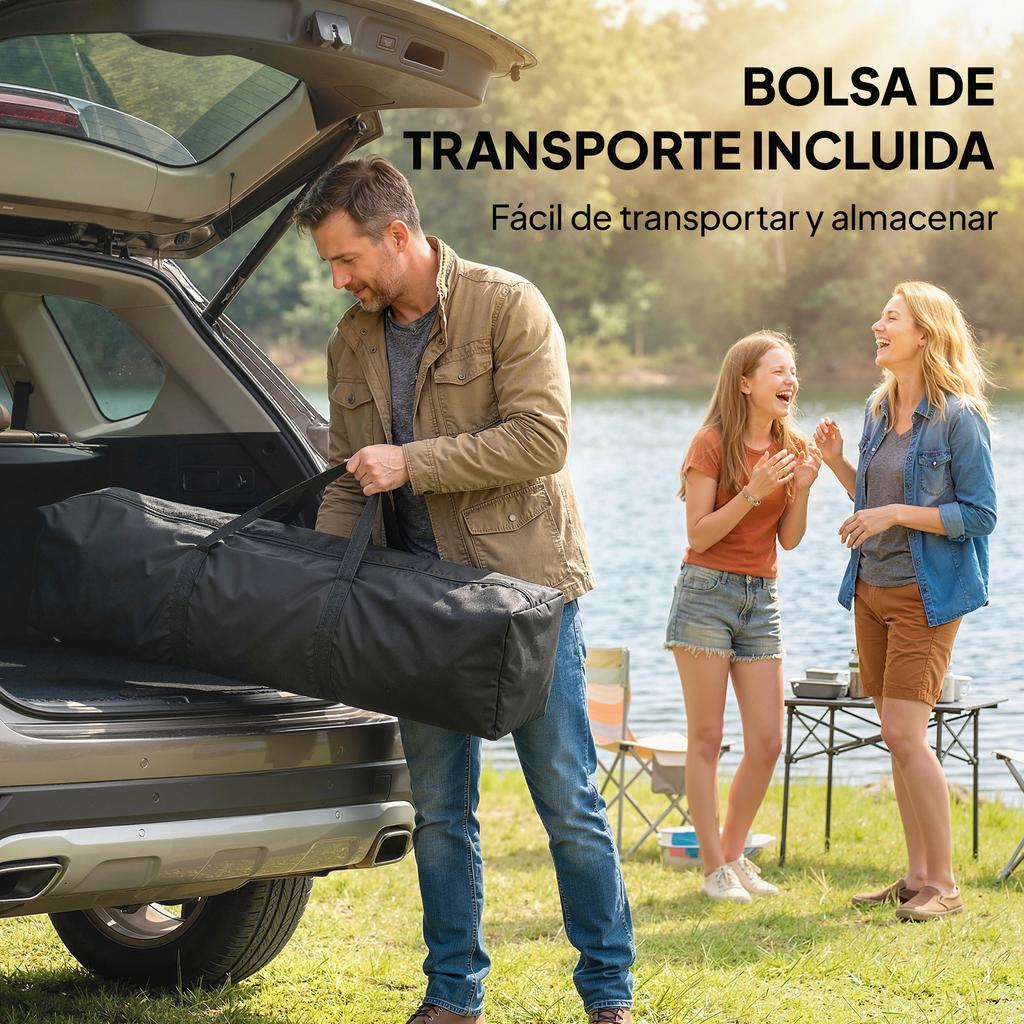 Folding Canopy 3x3 M Pop Up With UPF50+ 4 Detachable Sides Adjustable Height And Carrying Bag Green