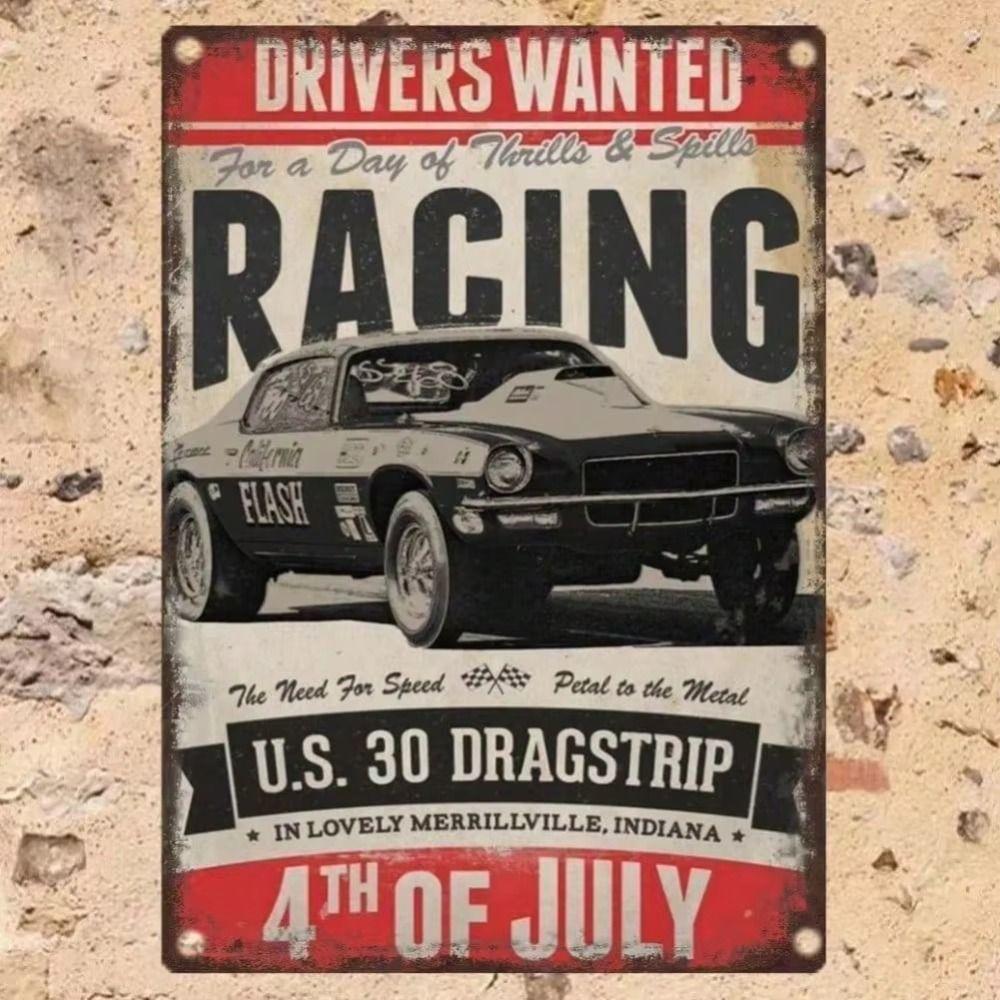 Vintage Floral Metal Wall Art Motivational Sign Home Decor