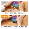 SANWA SUPPLY USB Rotating Cable with Double Black 2.0 Type-C 540-Degree Connectors, (100W, 1m) KU-CCP100KAW10BK